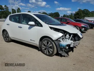2016 Nissan LEAF S with VIN 1N4BZ0CP8GC309303, listed as a Copart auction lot 71100714 with 35,129 mi miles and Salvage Title. Bid and sale history available at carsss.com. Image 4.