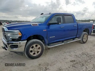 2020 Ram 2500 Big Horn with VIN 3C6UR5DJ9KG645260, listed as a Copart auction lot 61602825 with 44,409 mi miles and Salvage title. Bid and sale history available at DreamBid. Image 1.