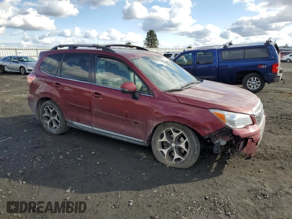 2016 Subaru Forester 2.0XT Touring with VIN JF2SJGXC6GH425993, listed as a Copart auction lot 47891785 with 238,065 mi miles and Salvage Title. Bid and sale history available at carsss.com. Image 4.