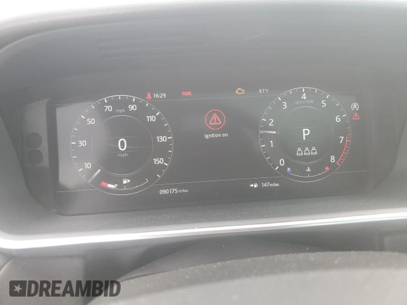 2020 Land Rover Range Rover Sport SE z VIN SALWG2SU0LA729320, wystawiony jako Copart lot #56983145 z przebiegiem 90 175 mil mil oraz Czysty tytuł • Clean title. Historia ofert i sprzedaży dostępna na DreamBid. Obrazek 9.