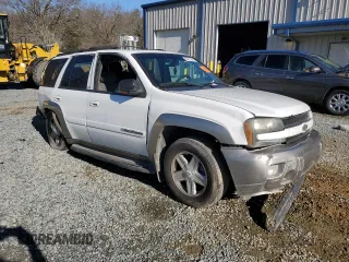 2003 Chevrolet TrailBlazer LTZ with VIN 1GNDT13S832260691, listed as a Copart auction lot 85911284 with 140,993 mi miles and Salvage Title. Bid and sale history available at DreamBid. Image 4.