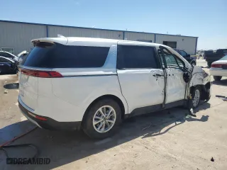 2024 Kia Carnival LX with VIN KNDNB4H30R6389884, listed as a Copart auction lot 72525184 with 21,285 mi miles and Salvage Title. Bid and sale history available at carsss.com. Image 3.