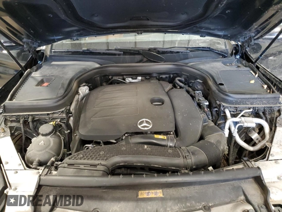2022 Mercedes-Benz GLC 300 with VIN W1N0G8EB4NV374506, listed as a Copart auction lot 54725765 with 52,518 mi miles and Salvage Title. Bid and sale history available at DreamBid. Image 12.