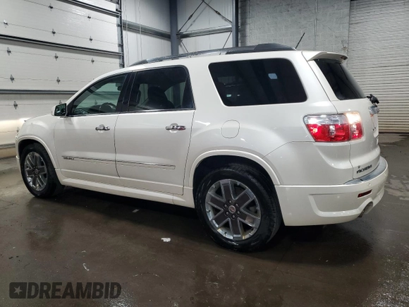 2012 GMC Acadia Denali with VIN 1GKKVTEDXCJ321280, listed as a Copart auction lot 56870675 with 172,951 mi miles and Salvage title. Bid and sale history available at DreamBid. Image 2.