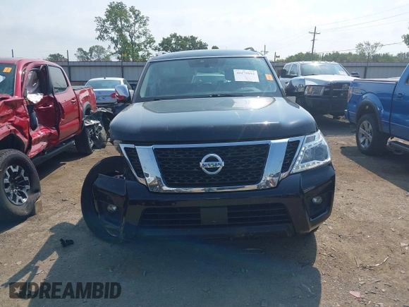 2020 Nissan Armada SL with VIN JN8AY2NC4L9621029, listed as a IAAI auction lot 40178692 with 80,867 mi miles. Bid and sale history available at carsss.com. Image 13.