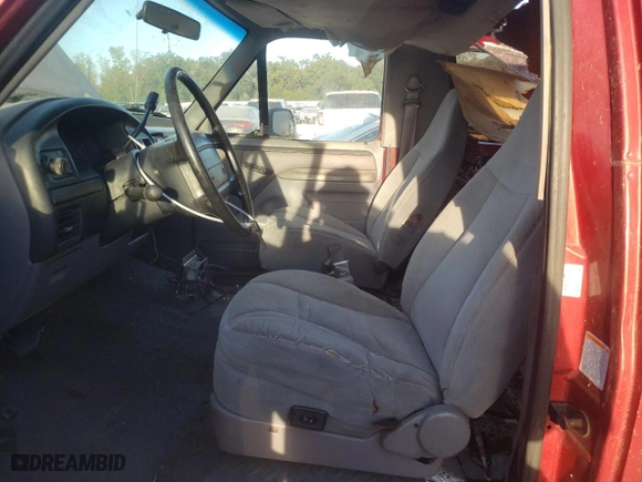 1995 Ford Bronco Custom with VIN 1FMEU15H6SLC05365, listed as a Copart auction lot 76349024 with 0 mi miles and Salvage Title. Bid and sale history available at carsss.com. Image 7.