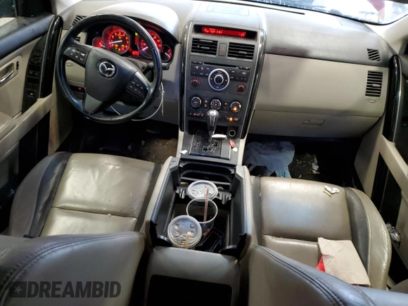 2012 Mazda CX-9 Touring with VIN JM3TB3CA4C0355715, listed as a Copart auction lot 46944555 with 209,827 mi miles and Clean Title. Bid and sale history available at carsss.com. Image 8.