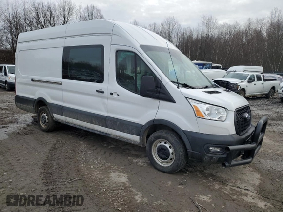 2021 Ford Transit Cargo с VIN 1FTBR3X84MKA93837, выставлен на аукционе Copart как лот 45632745 с пробегом 215 560 миль миль и Списание • Salvage title. История ставок и продаж доступна на DreamBid. Изображение 4.