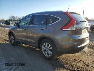2013 Honda CR-V EX-L with VIN 5J6RM4H74DL040195, listed as a Copart auction lot 87580845 with 129,029 mi miles and Salvage Title. Bid and sale history available at carsss.com. Image 2.