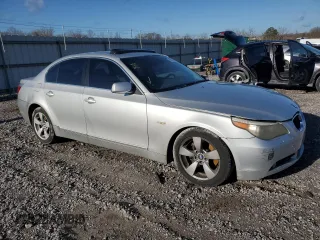 2005 BMW 5 Series 530i with VIN WBANA73585B816112, listed as a Copart auction lot 86189394 with 221,964 mi miles and Salvage title. Bid and sale history available at DreamBid. Image 4.