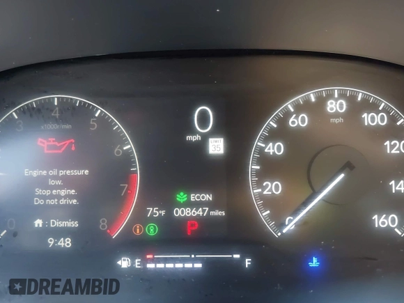 2025 Honda Civic Sport z VIN 2HGFE2F58SH556809, wystawiony jako IAAI lot #42081375 z przebiegiem 8 647 mil mil oraz . Historia ofert i sprzedaży dostępna na DreamBid. Obrazek 7.
