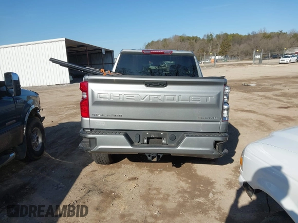 2023 Chevrolet Silverado 1500 Custom with VIN 1GCPDBEK8PZ289983, listed as a IAAI auction lot 41457244 with 26,980 mi miles and . Bid and sale history available at DreamBid. Image 16.