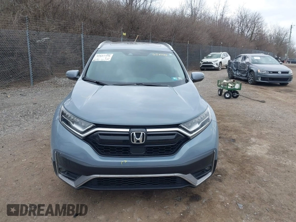 2020 Honda CR-V Touring with VIN 2HKRW2H92LH657975, listed as a IAAI auction lot 41627776 with 46,590 mi miles and . Bid and sale history available at DreamBid. Image 12.