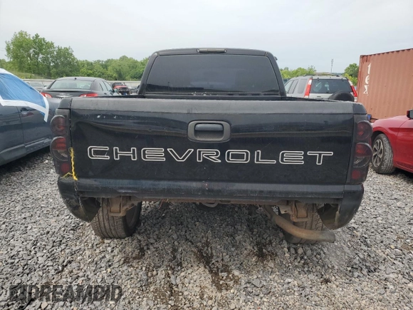 2005 Chevrolet Silverado 1500 Work Truck with VIN 1GCEC19X45Z315745, listed as a Copart auction lot 56436765 with 167,926 mi miles and Salvage Title. Bid and sale history available at DreamBid. Image 6.