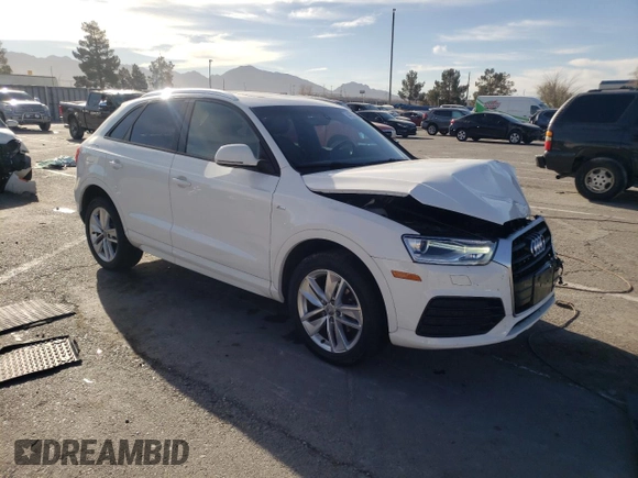 2018 Audi Q3 Premium with VIN WA1BCCFS4JR029146, listed as a Copart auction lot 44735523 with 36,239 mi miles. Bid and sale history available at carsss.com. Image 4.