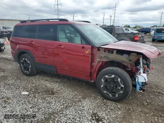 2024 Hyundai Santa Fe SEL with VIN 5NMP2DGL6RH029029, listed as a Copart auction lot 73913234 with 3,501 mi miles and Salvage Title. Bid and sale history available at carsss.com. Image 4.