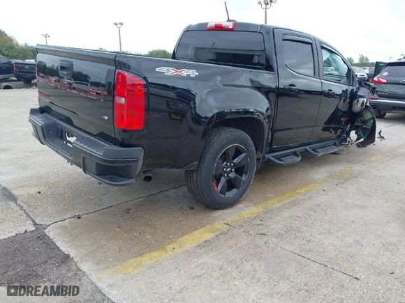 2022 Chevrolet Colorado 4WD LT with VIN 1GCGTCEN5N1209196, listed as a IAAI auction lot 41214441 with 31,634 mi miles. Bid and sale history available at carsss.com. Image 4.