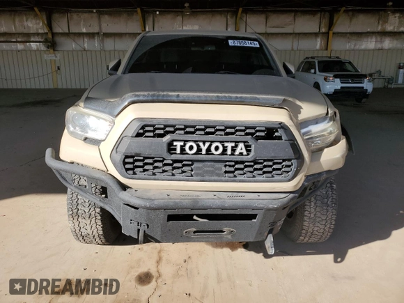 2018 Toyota Tacoma SR with VIN 3TMCZ5AN1JM160641, listed as a Copart auction lot 87868145 with 53,686 mi miles and Salvage Title. Bid and sale history available at carsss.com. Image 5.