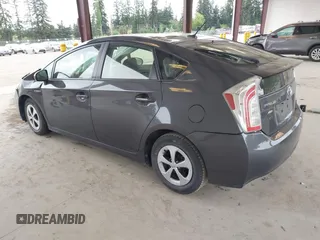 2012 Toyota Prius One with VIN JTDKN3DUXC1506488, listed as a IAAI auction lot 42137519 with 243,893 mi miles. Bid and sale history available at carsss.com. Image 3.
