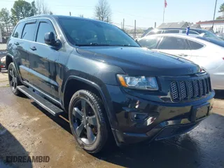 2015 Jeep Grand Cherokee Altitude with VIN 1C4RJFAG8FC154417, listed as a IAAI auction lot 41626556 with 198,982 mi miles. Bid and sale history available at carsss.com. Image 1.