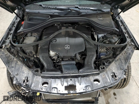 2017 Mercedes-Benz GLS 450 with VIN 4JGDF6EEXHA854437, listed as a Copart auction lot 53720415 with 105,375 mi miles and Salvage title. Bid and sale history available at DreamBid. Image 12.