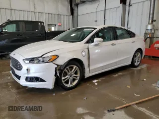 2016 Ford Fusion Titanium z VIN 3FA6P0SU3GR170830, wystawiony jako Copart lot #57475255 z przebiegiem 158 309 mil mil oraz Czysty tytuł • Clean title. Historia ofert i sprzedaży dostępna na DreamBid. Obrazek 1.
