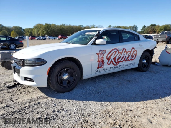 2019 Dodge Charger Police with VIN 2C3CDXAG8KH589209, listed as a Copart auction lot 80662924 with 44,280 mi miles and Salvage Title. Bid and sale history available at DreamBid. Image 1.