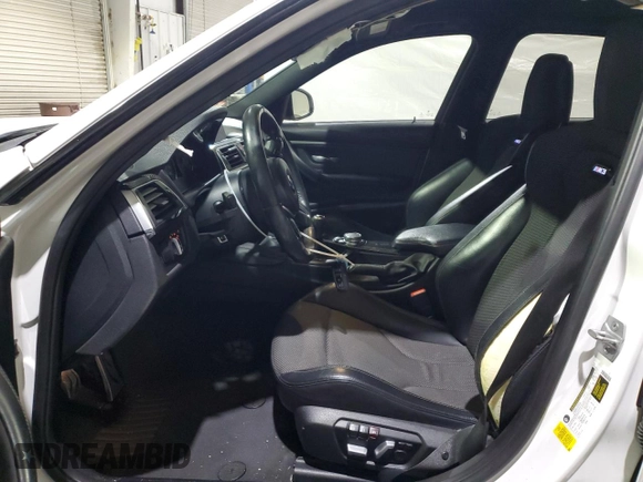 2016 BMW M3 with VIN WBS8M9C5XG5D30188, listed as a Copart auction lot 40713024 with 93,094 mi miles. Bid and sale history available at carsss.com. Image 7.