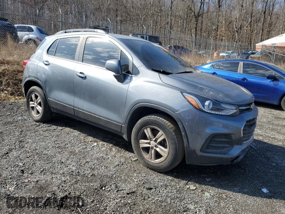 2019 Chevrolet Trax LT with VIN KL7CJPSB0KB896368, listed as a Copart auction lot 85220024 with Not Provided miles and Salvage Title. Bid and sale history available at carsss.com. Image 4.