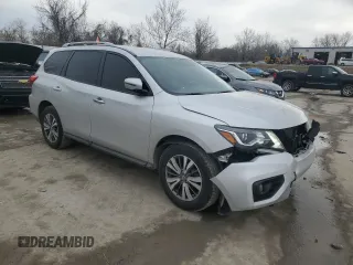 2020 Nissan Pathfinder SV with VIN 5N1DR2BN7LC602470, listed as a Copart auction lot 46803775 with 82,313 mi miles and Salvage Title. Bid and sale history available at carsss.com. Image 4.