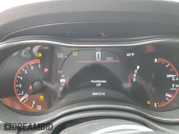 2018 Dodge Durango R/T with VIN 1C4SDJCT7JC255771, listed as a Copart auction lot 50936705 with 69,613 mi miles and Salvage title. Bid and sale history available at DreamBid. Image 9.
