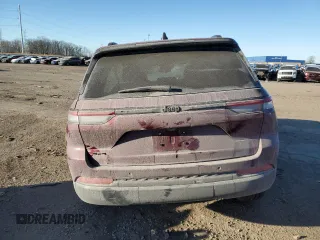 2024 Jeep Grand Cherokee Altitude X with VIN 1C4RJHAG3RC166409, listed as a Copart auction lot 87706675 with 6,441 mi miles and Salvage title. Bid and sale history available at DreamBid. Image 6.