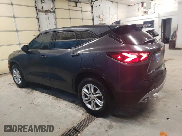 2021 Chevrolet Blazer LT with VIN 3GNKBHRS8MS566418, listed as a Copart auction lot 56045445 with 58,737 mi miles and Salvage title. Bid and sale history available at DreamBid. Image 2.