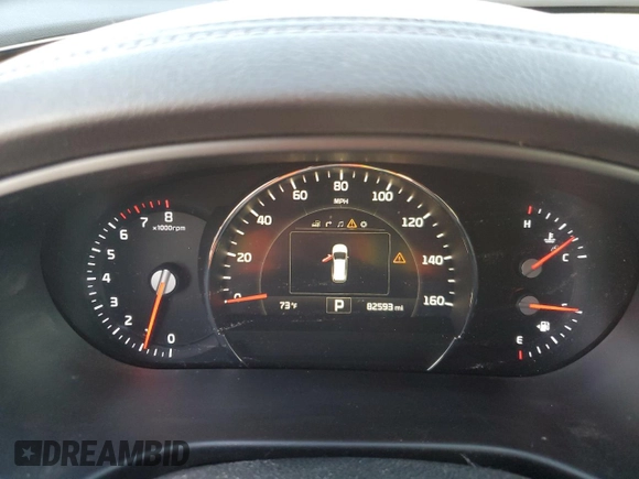 2016 Kia Sorento SXL with VIN 5XYPKDA57GG150301, listed as a Copart auction lot 43777345 with 82,593 mi miles and Salvage title. Bid and sale history available at DreamBid. Image 9.