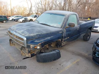 2001 Dodge Ram 2500 with VIN 3B7KC26Z81M259111, listed as a IAAI auction lot 41410635 with 155,724 mi miles. Bid and sale history available at carsss.com. Image 2.