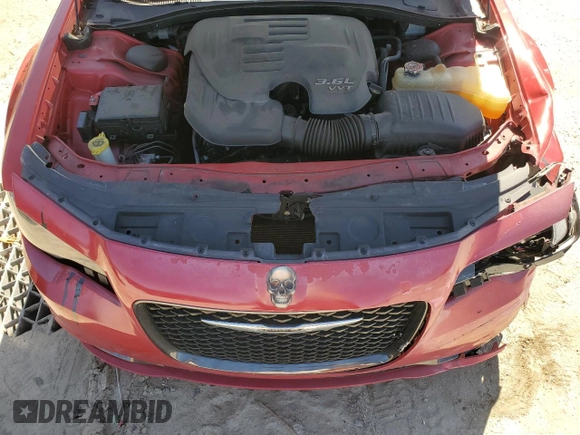 2017 Chrysler 300 S with VIN 2C3CCABG4HH607597, listed as a Copart auction lot 47629295 with 75,436 mi miles and Non Repairable. Bid and sale history available at DreamBid. Image 11.