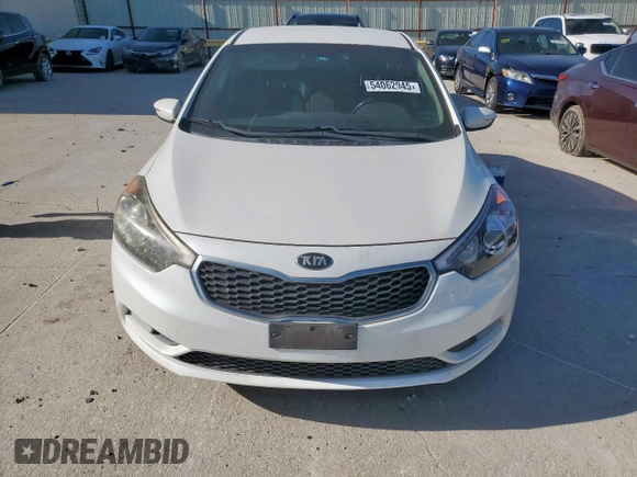 2014 Kia Forte EX with VIN KNAFX4A84E5090987, listed as a Copart auction lot 54062045 with 153,340 mi miles and Clean Title. Bid and sale history available at carsss.com. Image 5.