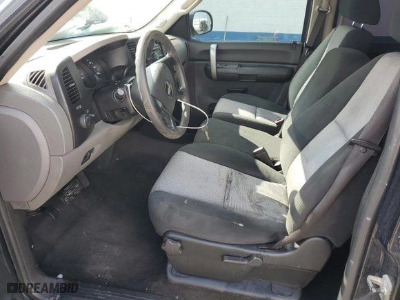 2009 Chevrolet Silverado 1500 LS with VIN 3GCEC13C29G250213, listed as a Copart auction lot 46454145 with 165,385 mi miles and Salvage Title. Bid and sale history available at carsss.com. Image 7.