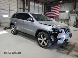 2015 Jeep Grand Cherokee Limited with VIN 1C4RJFBG2FC878523, listed as a Copart auction lot 51853755 with 124,743 mi miles and Salvage Title. Bid and sale history available at carsss.com. Image 4.