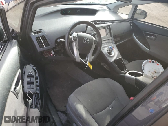 2013 Toyota Prius One with VIN JTDKN3DU8D1686426, listed as a Copart auction lot 50839775 with 115,044 mi miles and Salvage Title. Bid and sale history available at DreamBid. Image 8.