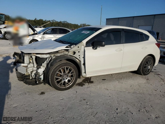 2017 Subaru Impreza with VIN 4S3GTAA68H1723616, listed as a Copart auction lot 77035964 with 93,430 mi miles and Salvage Title. Bid and sale history available at carsss.com. Image 1.