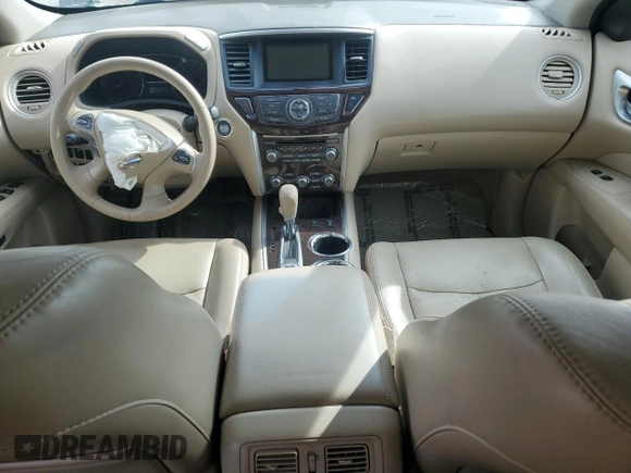 2014 Nissan Pathfinder S with VIN 5N1AR2MMXEC625185, listed as a Copart auction lot 60523805 with Not provided miles and Salvage title. Bid and sale history available at DreamBid. Image 8.