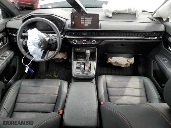2024 Honda CR-V Hybrid Sport Touring with VIN 5J6RS6H93RL021101, listed as a Copart auction lot 48913245 with 32,276 mi miles and Salvage Title. Bid and sale history available at carsss.com. Image 8.
