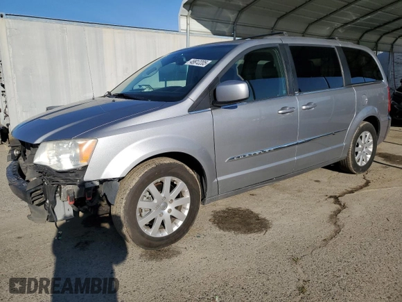 2014 Chrysler Town & Country Touring with VIN 2C4RC1BG8ER217808, listed as a Copart auction lot 49912205 with 145,412 mi miles and Salvage Title. Bid and sale history available at carsss.com. Image 1.