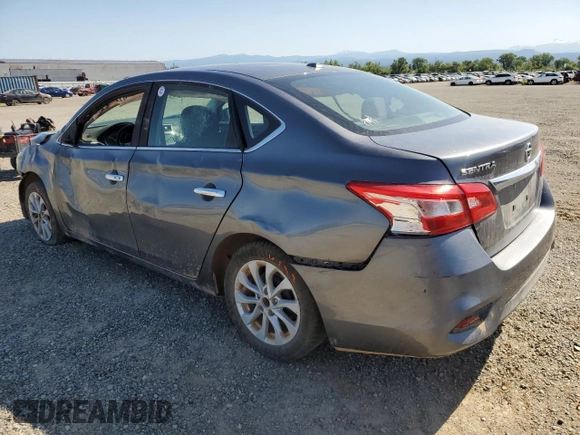 2019 Nissan Sentra SV z VIN 3N1AB7AP2KY305675, wystawiony jako Copart lot #55119015 z przebiegiem 44 217 mil mil oraz Szkoda całkowita • Salvage title. Historia ofert i sprzedaży dostępna na DreamBid. Obrazek 2.
