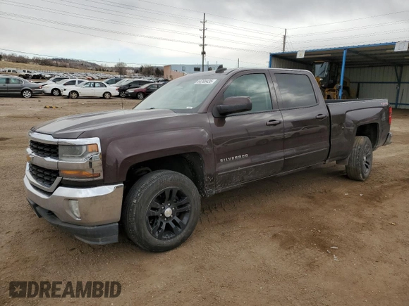 2016 Chevrolet Silverado 1500 LT with VIN 3GCUKREC9GG262656, listed as a Copart auction lot 44765435 with 112,940 mi miles and Salvage Title. Bid and sale history available at DreamBid. Image 1.