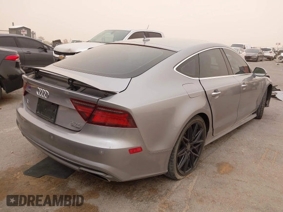 2016 Audi A7 Prestige with VIN WAU2GAFC7GN166196, listed as a IAAI auction lot 42078221 with Not provided miles and . Bid and sale history available at DreamBid. Image 4.