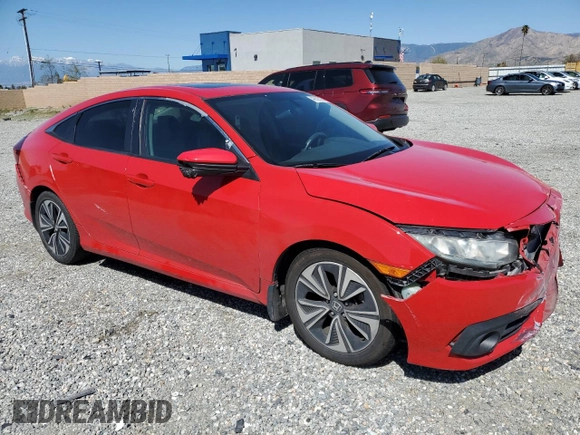 2016 Honda Civic Sedan EX-T with VIN 2HGFC1F32GH632806, listed as a Copart auction lot 49928535 with 100,171 mi miles and Salvage Title. Bid and sale history available at carsss.com. Image 4.