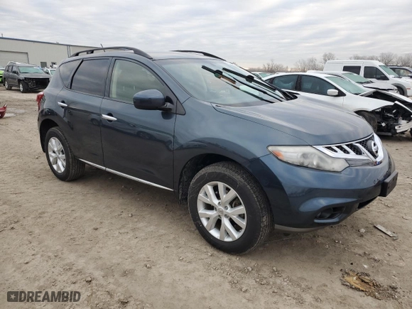 2013 Nissan Murano SL with VIN JN8AZ1MW8DW308684, listed as a Copart auction lot 43920855 with 0 mi miles and Clean Title. Bid and sale history available at carsss.com. Image 4.