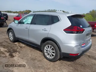 2019 Nissan Rogue SV with VIN 5N1AT2MT2KC713829, listed as a IAAI auction lot 41875917 with 84,558 mi miles and . Bid and sale history available at DreamBid. Image 3.
